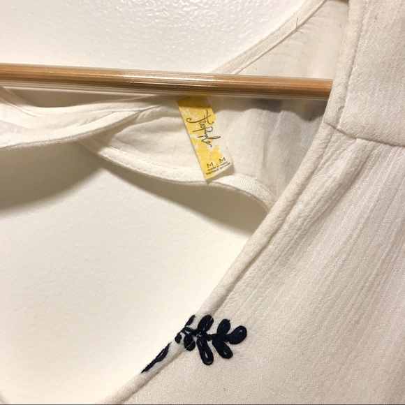 Free People White Floral Print Dress - Picture 5 of 6